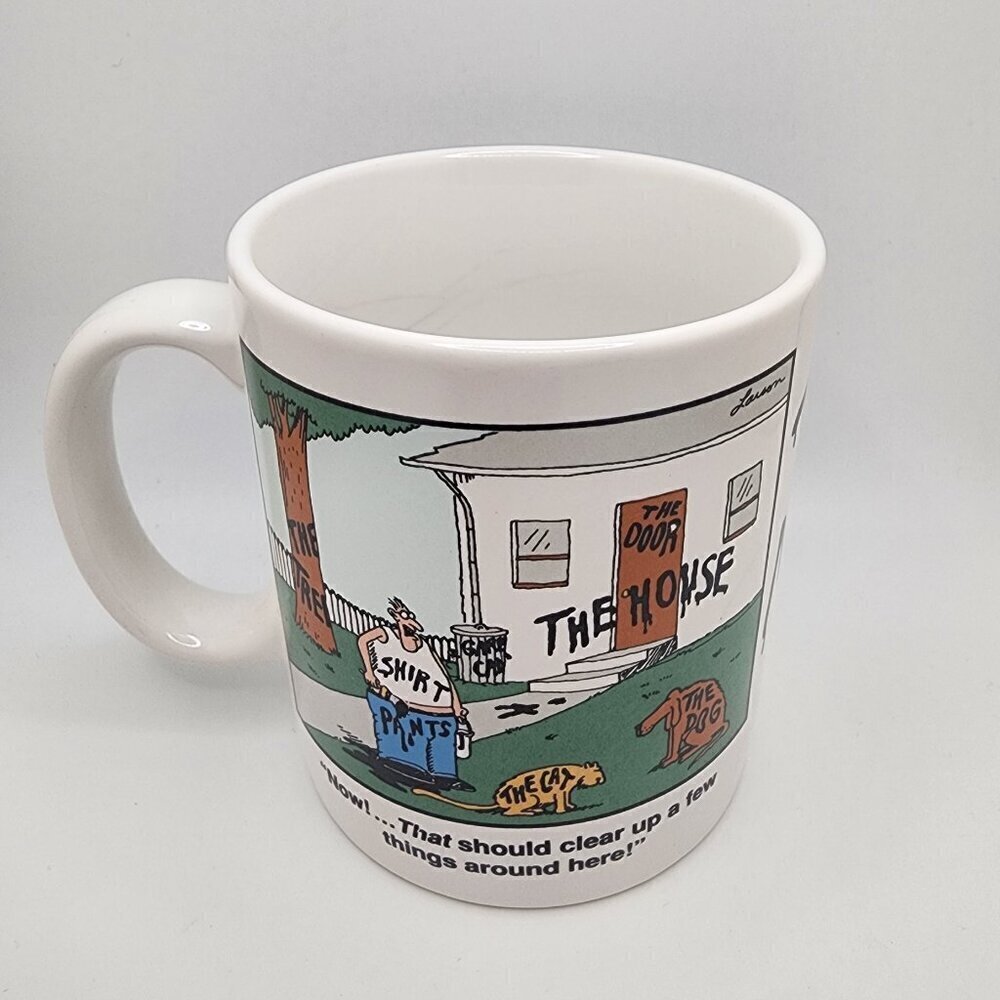 Vintage 1987 "The Far Side" by Gary Larson "The Mug" Mug - Picture 3 of 6